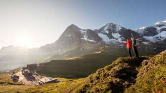 Verano de senderismo en Kleine Scheidegg
