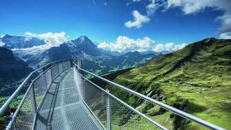 Primer Cliff Walk de Tissot Grindelwald Primer Cliff Walk de Tissot Grindelwald